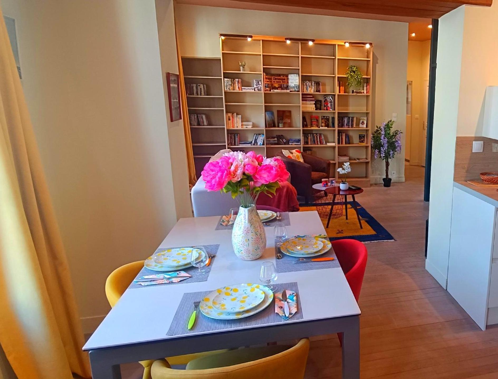 Appartement De Style - Rue Pietonne - Centre Ville ก็อง ภายนอก รูปภาพ